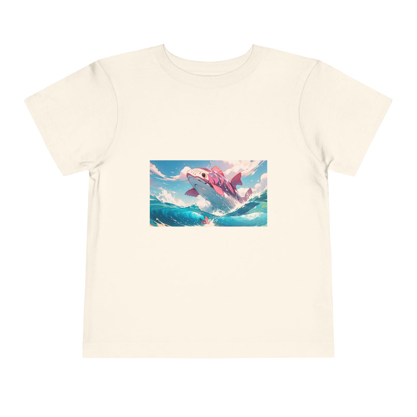 Colorful Dolphin Toddler Tee, Cute Kids T-Shirt, Summer Gift, Beachwear, Fun Playtime Shirt, Ocean Vibe Apparel