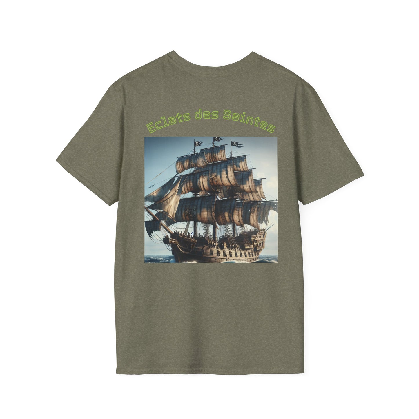 T-shirt unisexe style bateau pirate vintage | Vêtements nautiques, cadeaux pour marins, tenues d'été, vêtements décontractés, t-shirts d'aventure