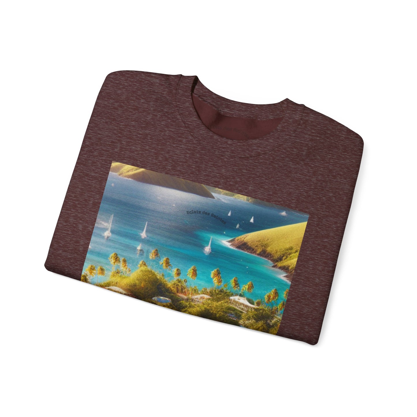 Tropical Paradise Sweatshirt, Cozy Crewneck for Beach Lovers, Perfect for Travel, Summer Vibes, Gift for Friends