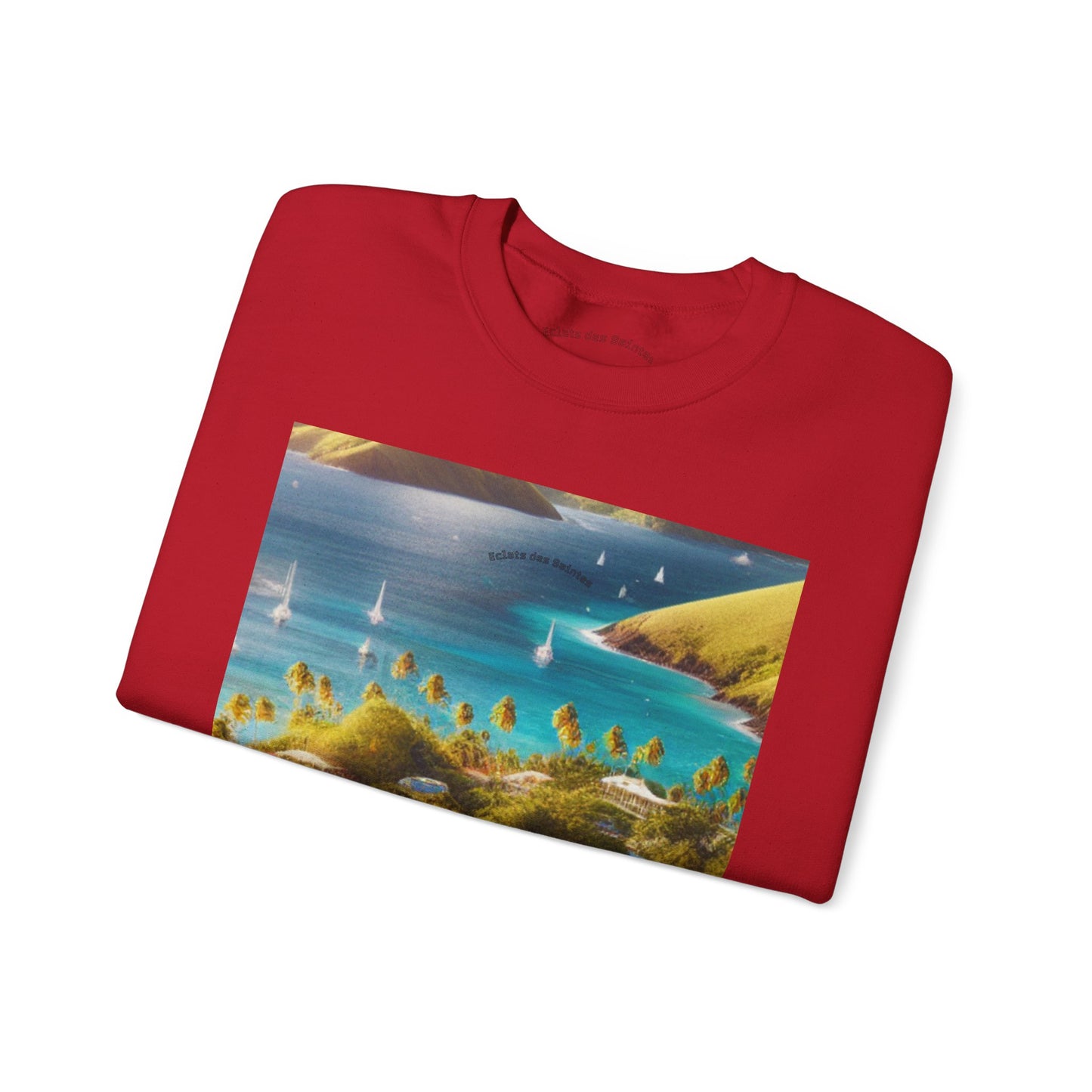 Tropical Paradise Sweatshirt, Cozy Crewneck for Beach Lovers, Perfect for Travel, Summer Vibes, Gift for Friends