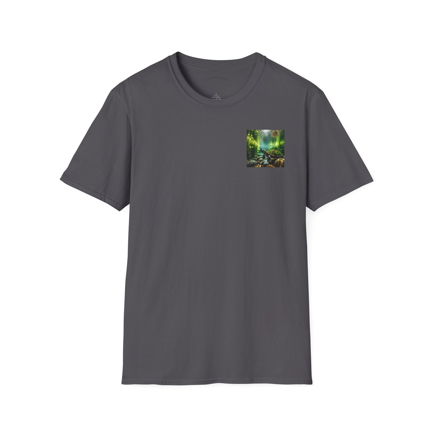 Ocean T-Shirt, Beach Wear, Turtle Design Tee, Nature Lover Gift, Diving Adventure Shirt