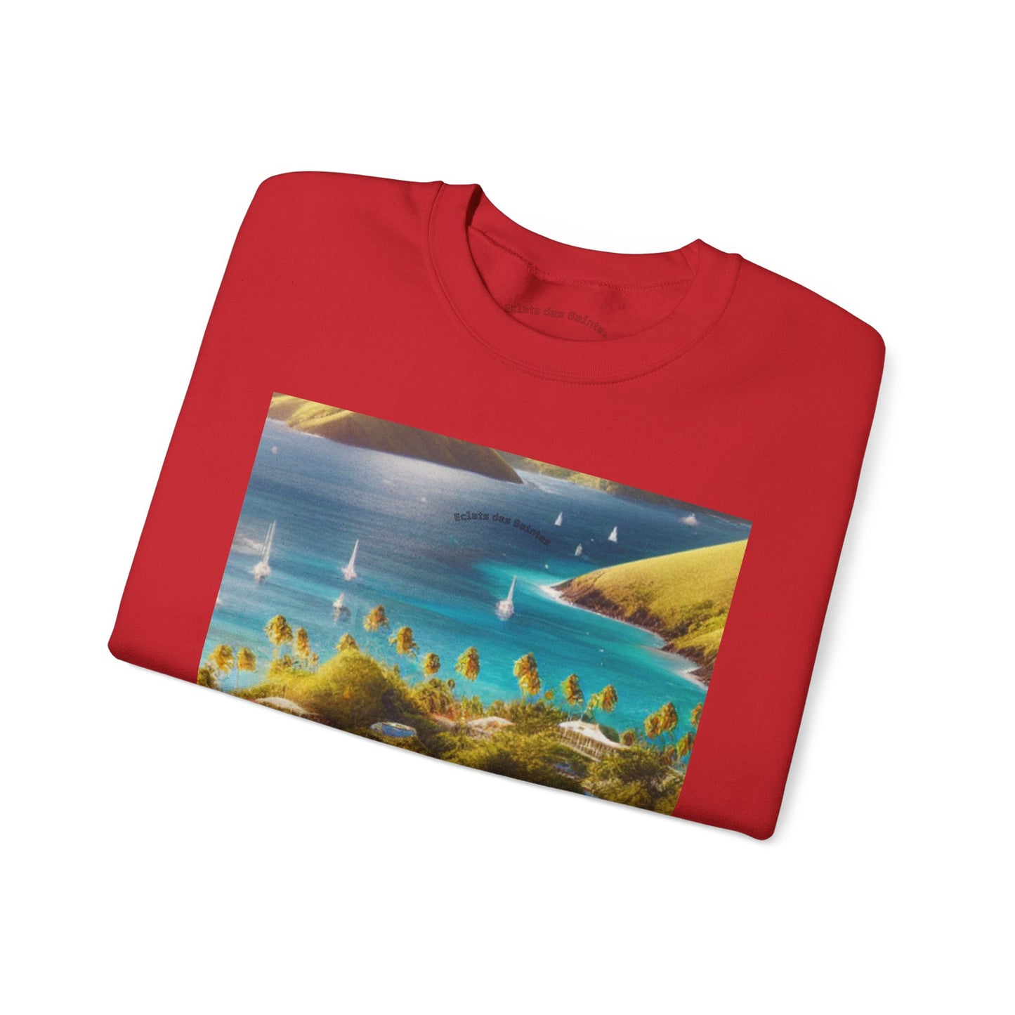 Tropical Paradise Sweatshirt, Cozy Crewneck for Beach Lovers, Perfect for Travel, Summer Vibes, Gift for Friends