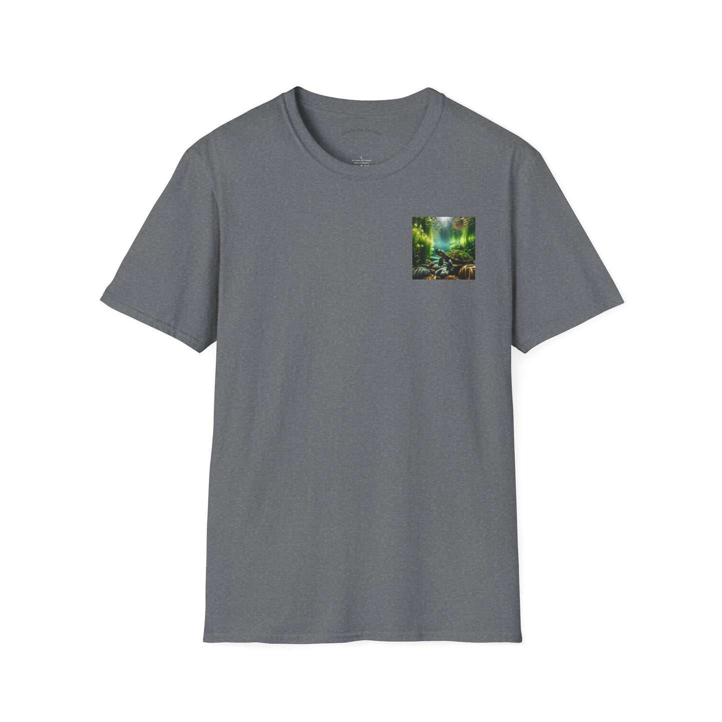 Ocean T-Shirt, Beach Wear, Turtle Design Tee, Nature Lover Gift, Diving Adventure Shirt