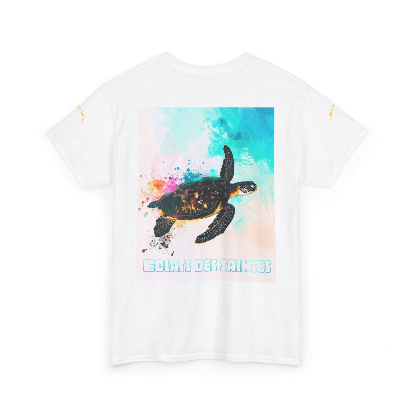 Colorful Turtle Graphic Tee, Unisex Beach Shirt, Ocean Lover Gift, Eco-Friendly Apparel, Summer Casual Wear