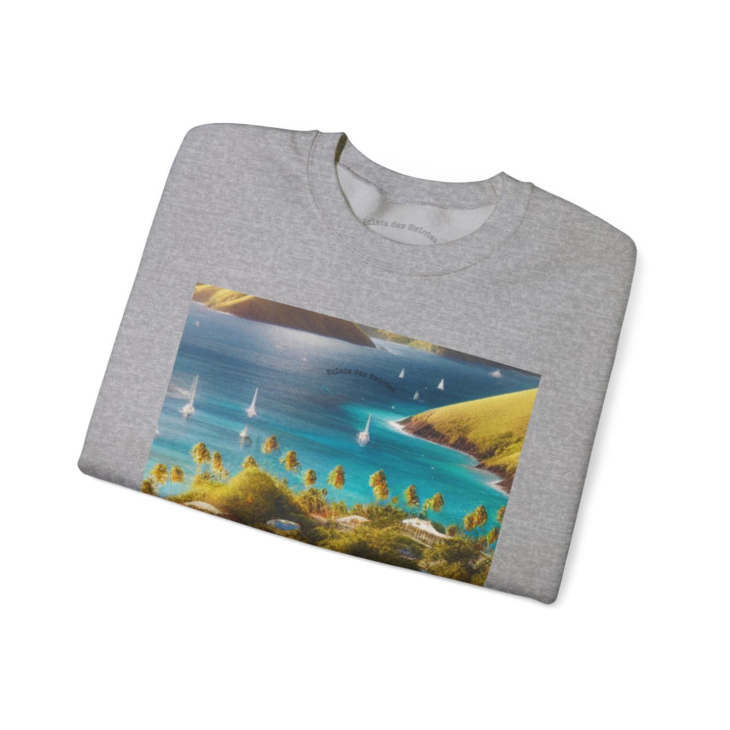 Tropical Paradise Sweatshirt, Cozy Crewneck for Beach Lovers, Perfect for Travel, Summer Vibes, Gift for Friends