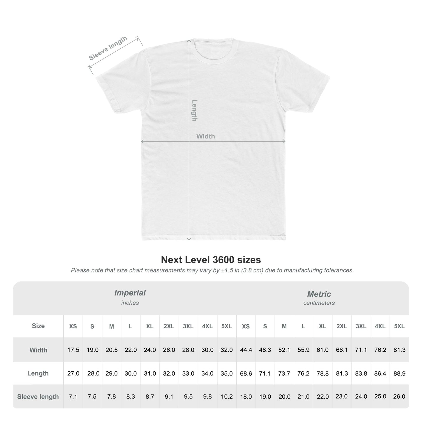 T-shirt ras du cou unisexe en coton