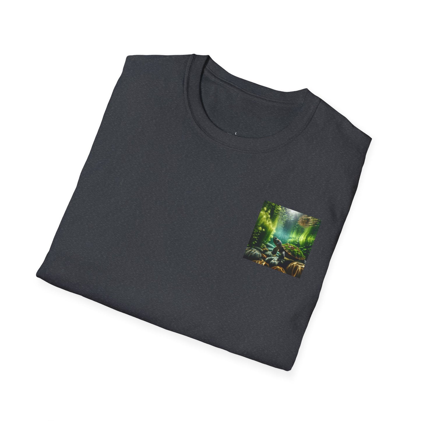 Ocean T-Shirt, Beach Wear, Turtle Design Tee, Nature Lover Gift, Diving Adventure Shirt