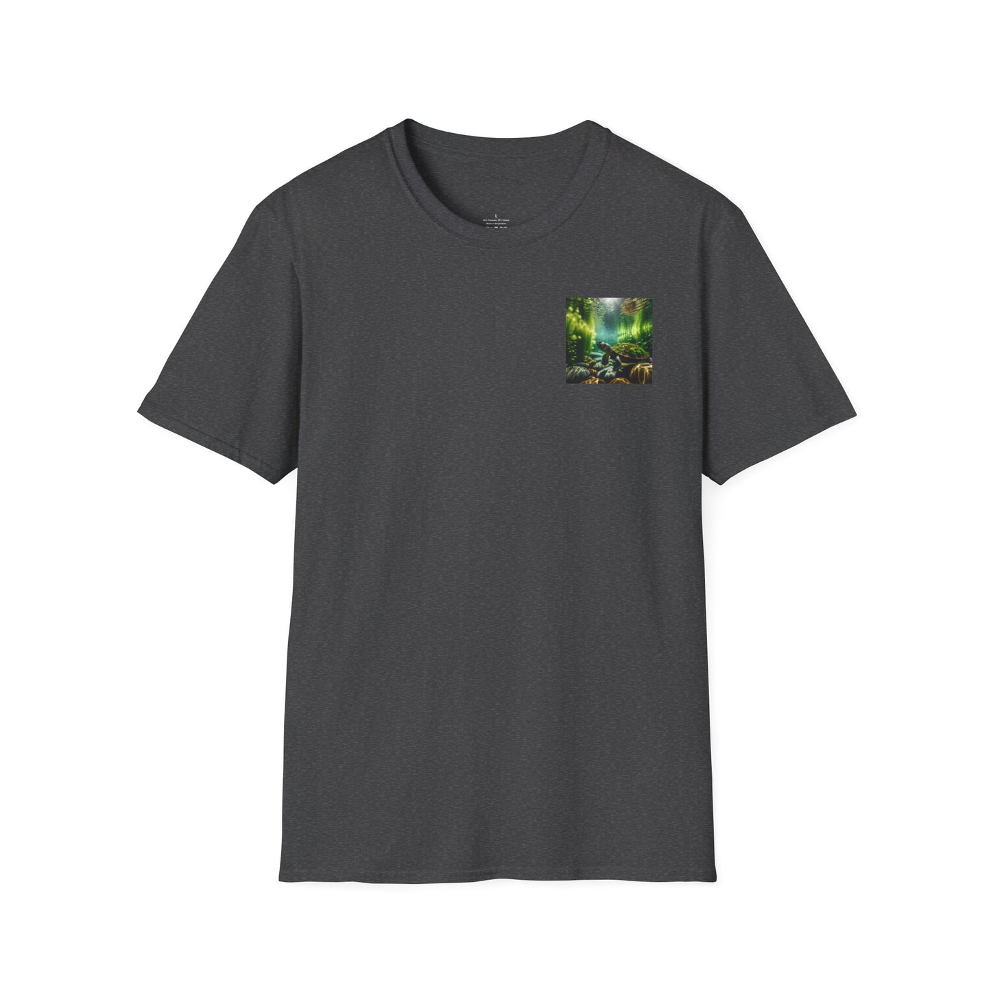 Ocean T-Shirt, Beach Wear, Turtle Design Tee, Nature Lover Gift, Diving Adventure Shirt