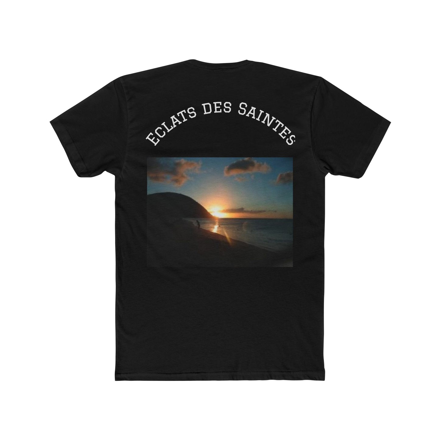 T-shirt ras du cou unisexe en coton