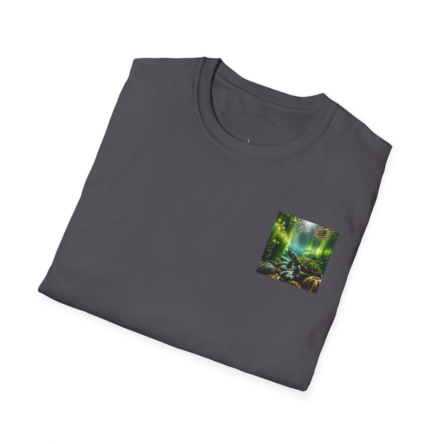 Ocean T-Shirt, Beach Wear, Turtle Design Tee, Nature Lover Gift, Diving Adventure Shirt