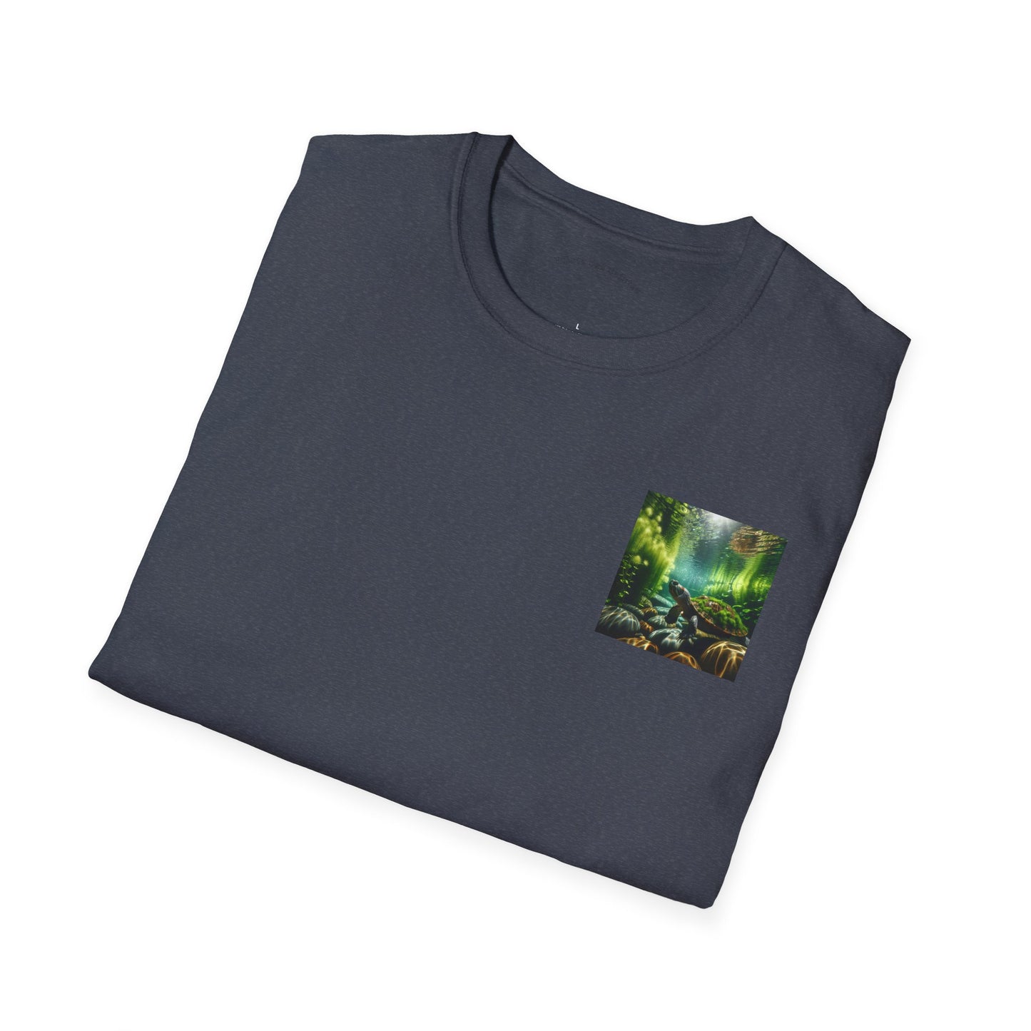 Ocean T-Shirt, Beach Wear, Turtle Design Tee, Nature Lover Gift, Diving Adventure Shirt