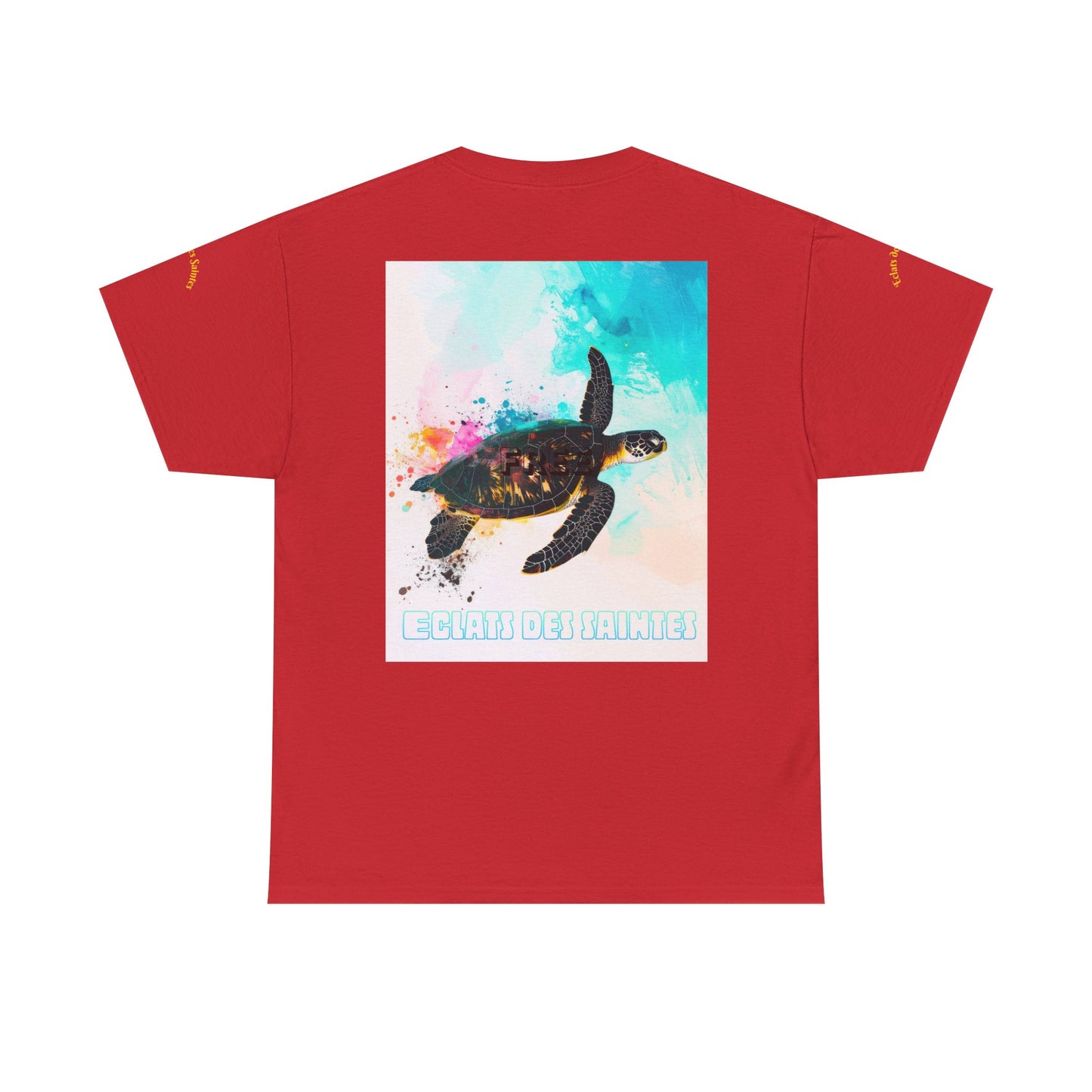 Colorful Turtle Graphic Tee, Unisex Beach Shirt, Ocean Lover Gift, Eco-Friendly Apparel, Summer Casual Wear