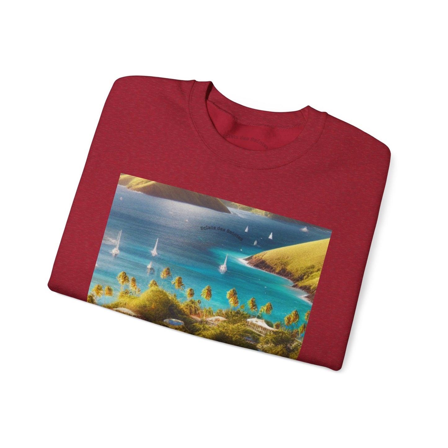 Tropical Paradise Sweatshirt, Cozy Crewneck for Beach Lovers, Perfect for Travel, Summer Vibes, Gift for Friends