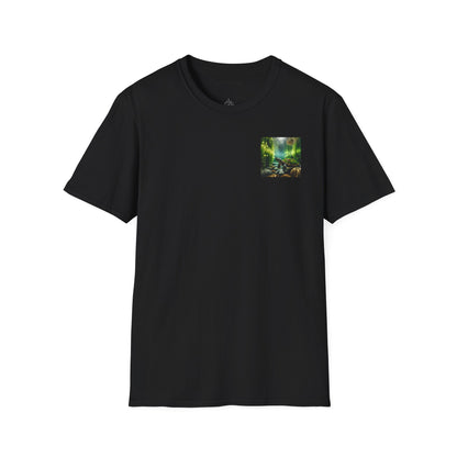 Ocean T-Shirt, Beach Wear, Turtle Design Tee, Nature Lover Gift, Diving Adventure Shirt