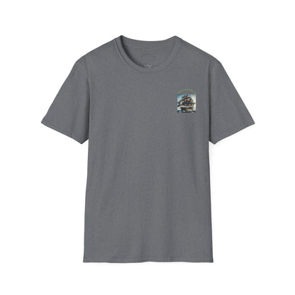 T-shirt unisexe style bateau pirate vintage | Vêtements nautiques, cadeaux pour marins, tenues d'été, vêtements décontractés, t-shirts d'aventure