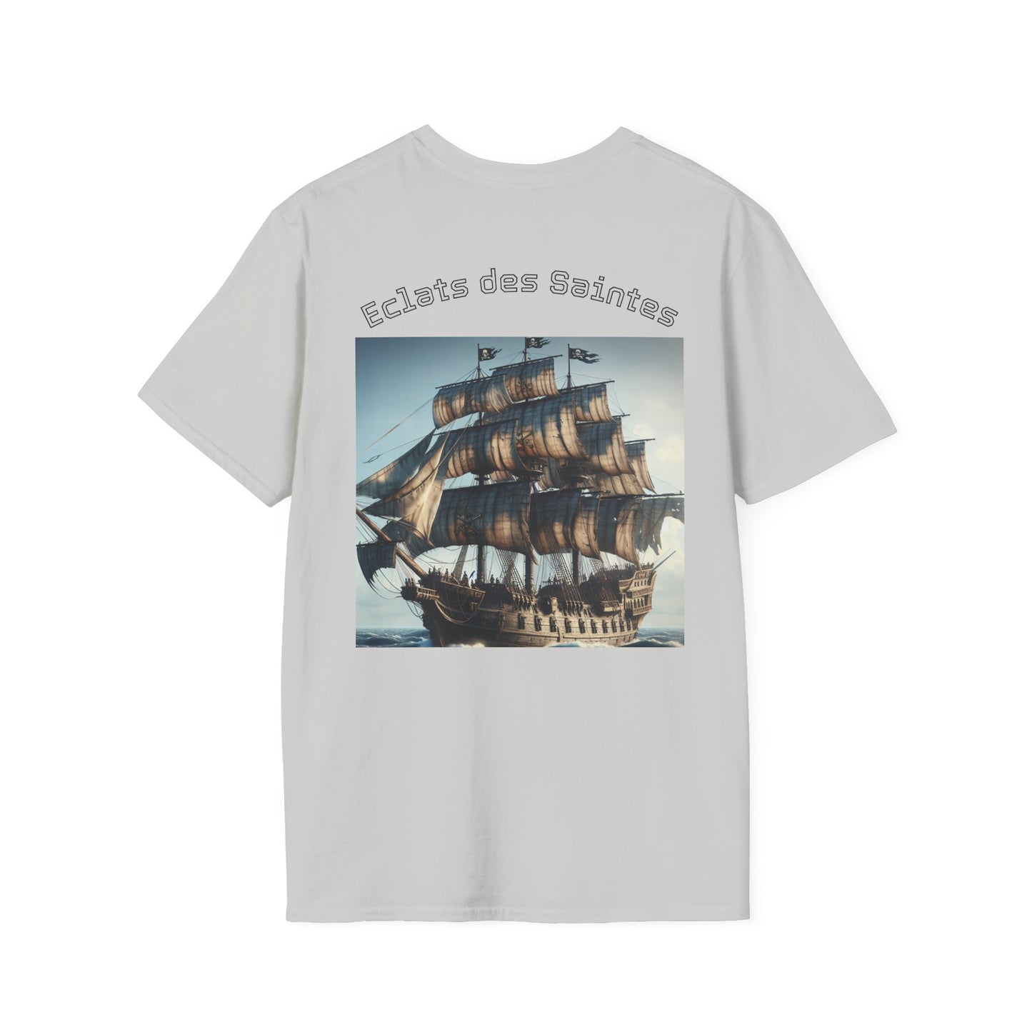 T-shirt unisexe style bateau pirate vintage | Vêtements nautiques, cadeaux pour marins, tenues d'été, vêtements décontractés, t-shirts d'aventure