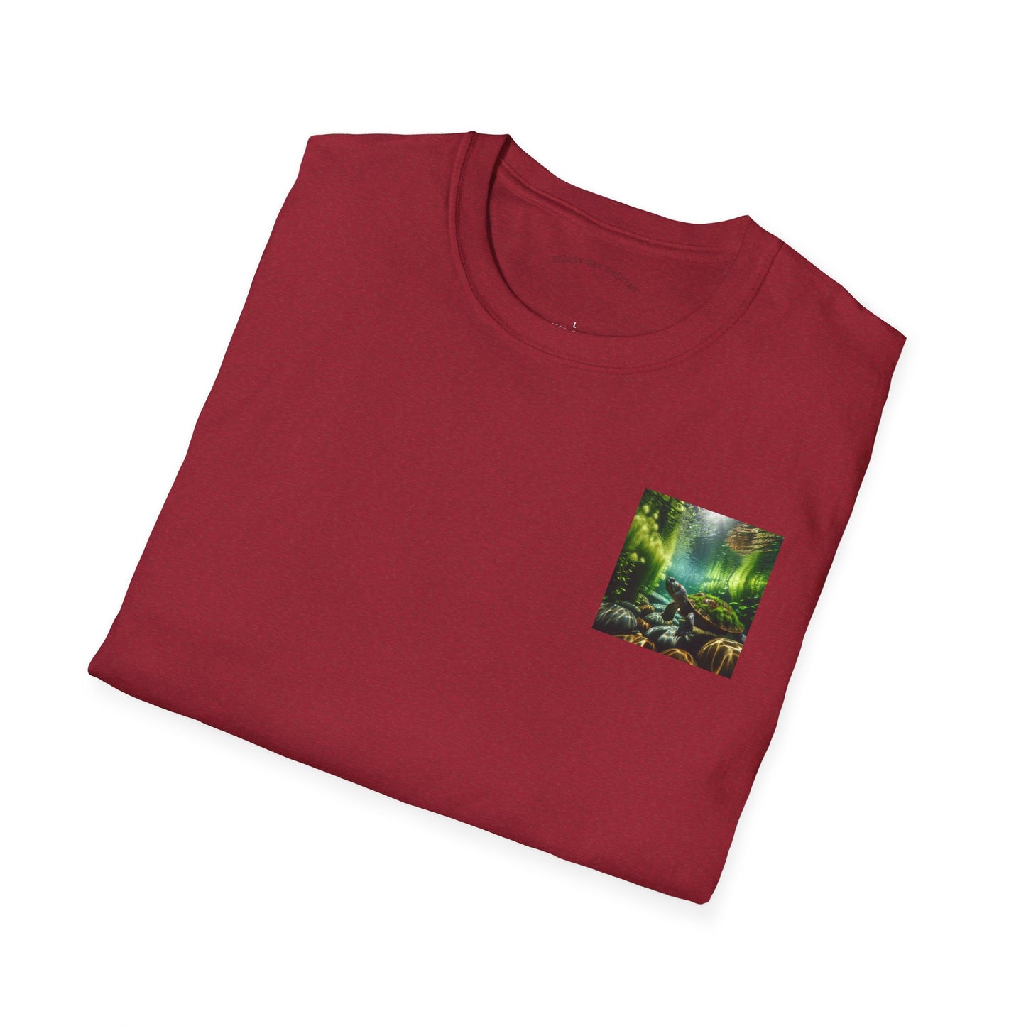 Ocean T-Shirt, Beach Wear, Turtle Design Tee, Nature Lover Gift, Diving Adventure Shirt