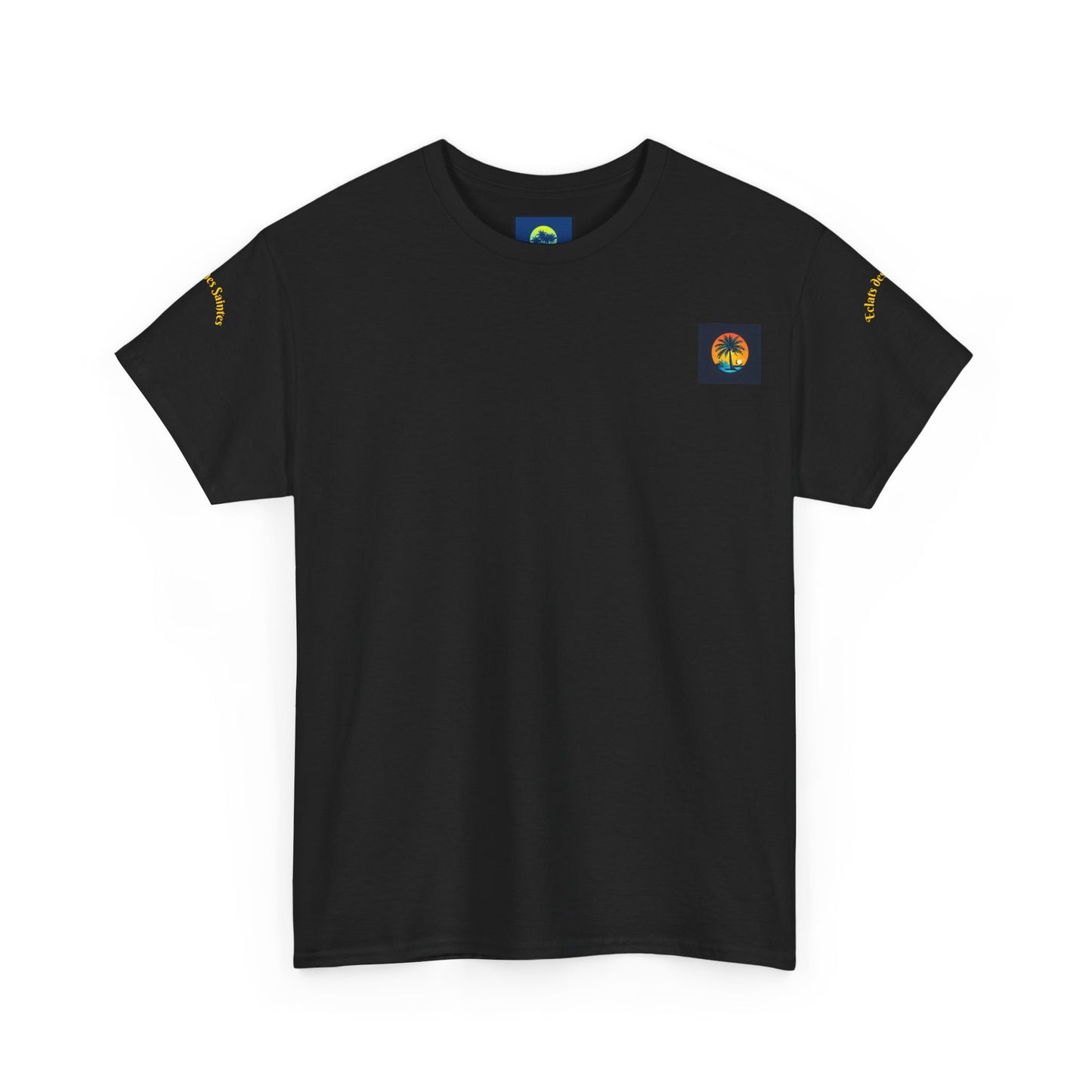 Colorful Turtle Unisex Heavy Cotton Tee | Ocean Lover Shirts, Sea Turtle Apparel, Beachwear, Nature Lover Gift, Eco-Friendly Fashion