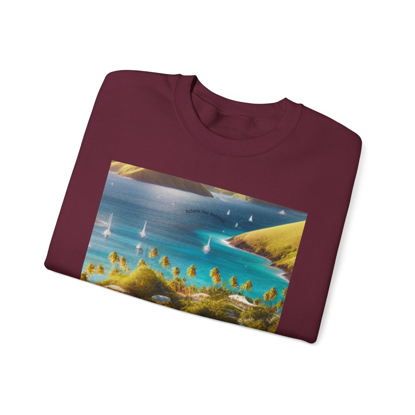Tropical Paradise Sweatshirt, Cozy Crewneck for Beach Lovers, Perfect for Travel, Summer Vibes, Gift for Friends