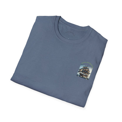 T-shirt unisexe style bateau pirate vintage | Vêtements nautiques, cadeaux pour marins, tenues d'été, vêtements décontractés, t-shirts d'aventure