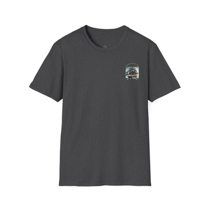 T-shirt unisexe style bateau pirate vintage | Vêtements nautiques, cadeaux pour marins, tenues d'été, vêtements décontractés, t-shirts d'aventure