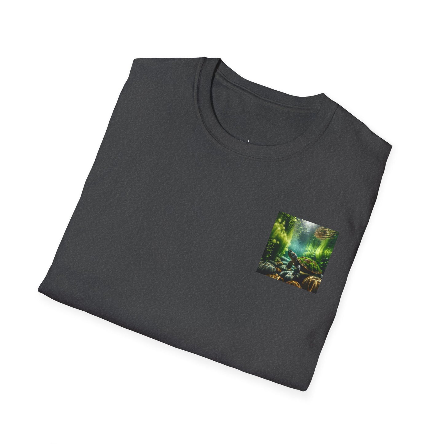 Ocean T-Shirt, Beach Wear, Turtle Design Tee, Nature Lover Gift, Diving Adventure Shirt