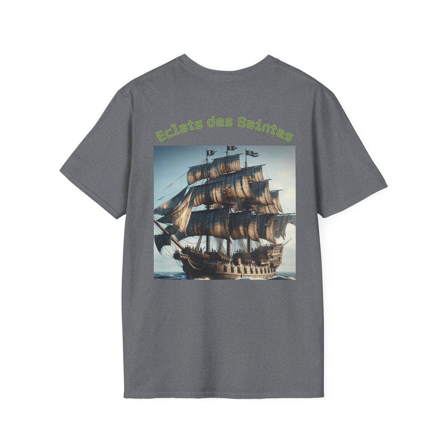 T-shirt unisexe style bateau pirate vintage | Vêtements nautiques, cadeaux pour marins, tenues d'été, vêtements décontractés, t-shirts d'aventure