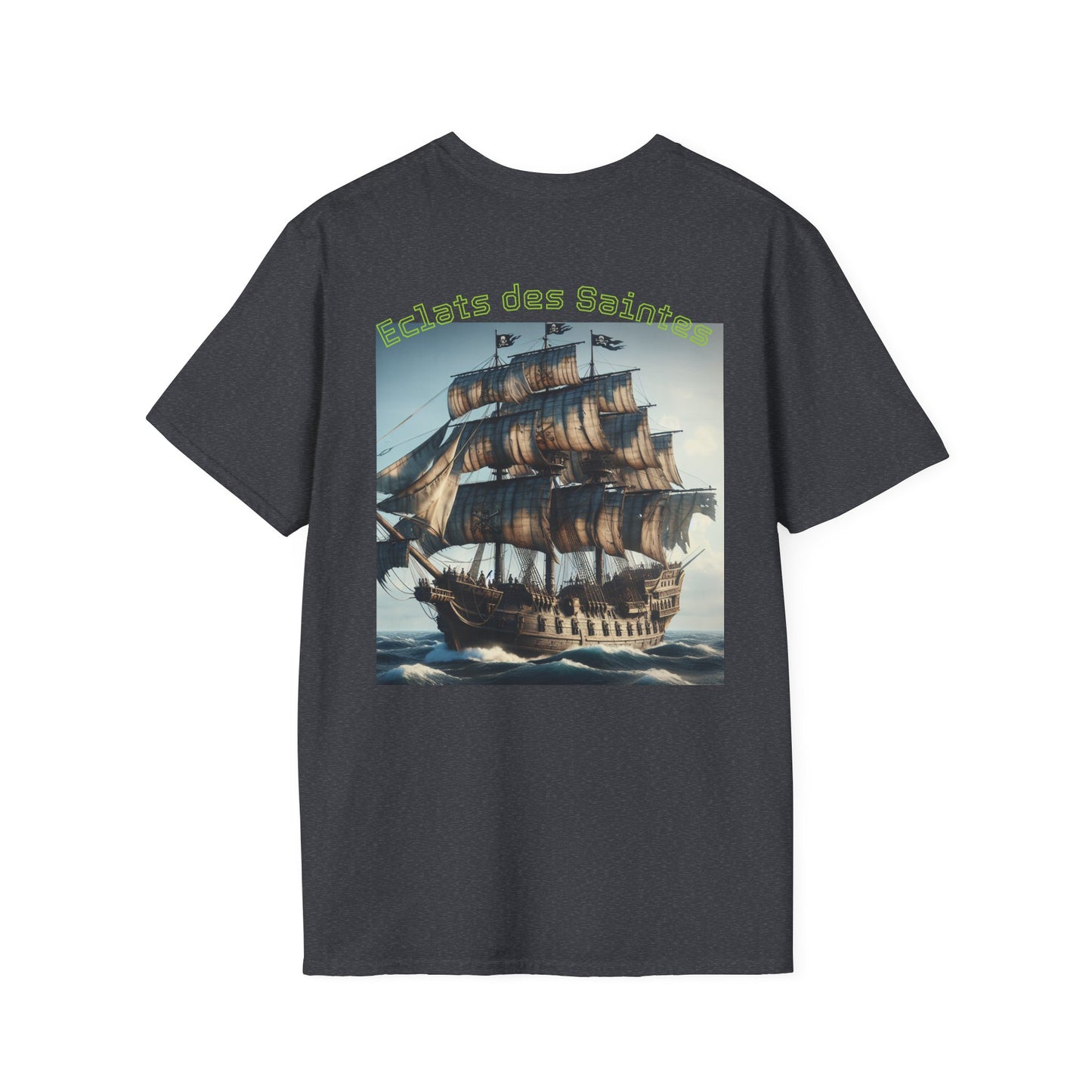T-shirt unisexe style bateau pirate vintage | Vêtements nautiques, cadeaux pour marins, tenues d'été, vêtements décontractés, t-shirts d'aventure