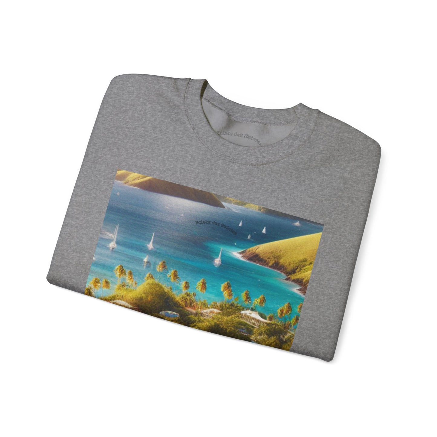 Tropical Paradise Sweatshirt, Cozy Crewneck for Beach Lovers, Perfect for Travel, Summer Vibes, Gift for Friends