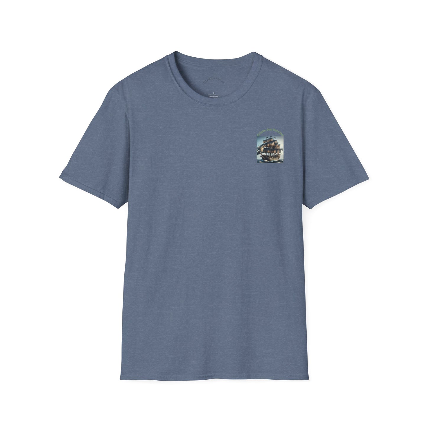 T-shirt unisexe style bateau pirate vintage | Vêtements nautiques, cadeaux pour marins, tenues d'été, vêtements décontractés, t-shirts d'aventure