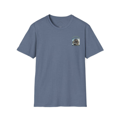 T-shirt unisexe style bateau pirate vintage | Vêtements nautiques, cadeaux pour marins, tenues d'été, vêtements décontractés, t-shirts d'aventure