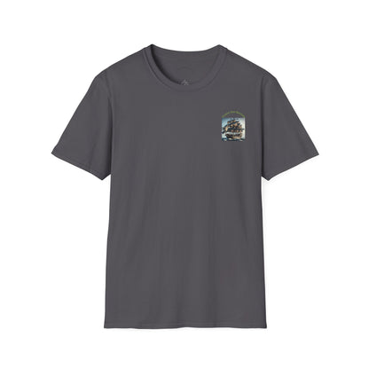 T-shirt unisexe style bateau pirate vintage | Vêtements nautiques, cadeaux pour marins, tenues d'été, vêtements décontractés, t-shirts d'aventure