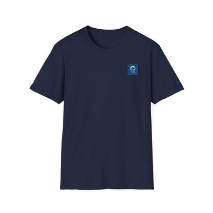 T-shirt unisexe doux inspiré de l'océan, écologique, motif tortue, décontracté, cadeau pour amoureux de la nature, vêtements de plage