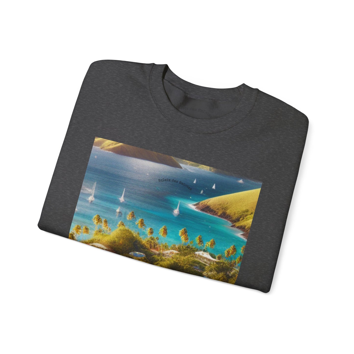 Tropical Paradise Sweatshirt, Cozy Crewneck for Beach Lovers, Perfect for Travel, Summer Vibes, Gift for Friends