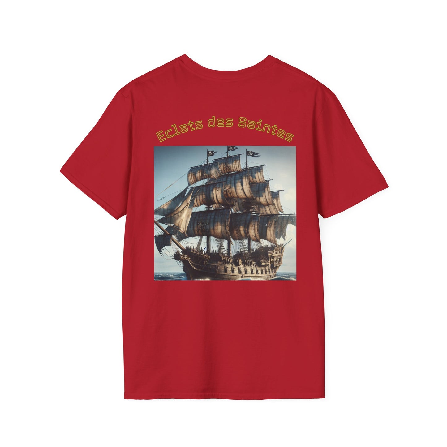 T-shirt unisexe style bateau pirate vintage | Vêtements nautiques, cadeaux pour marins, tenues d'été, vêtements décontractés, t-shirts d'aventure