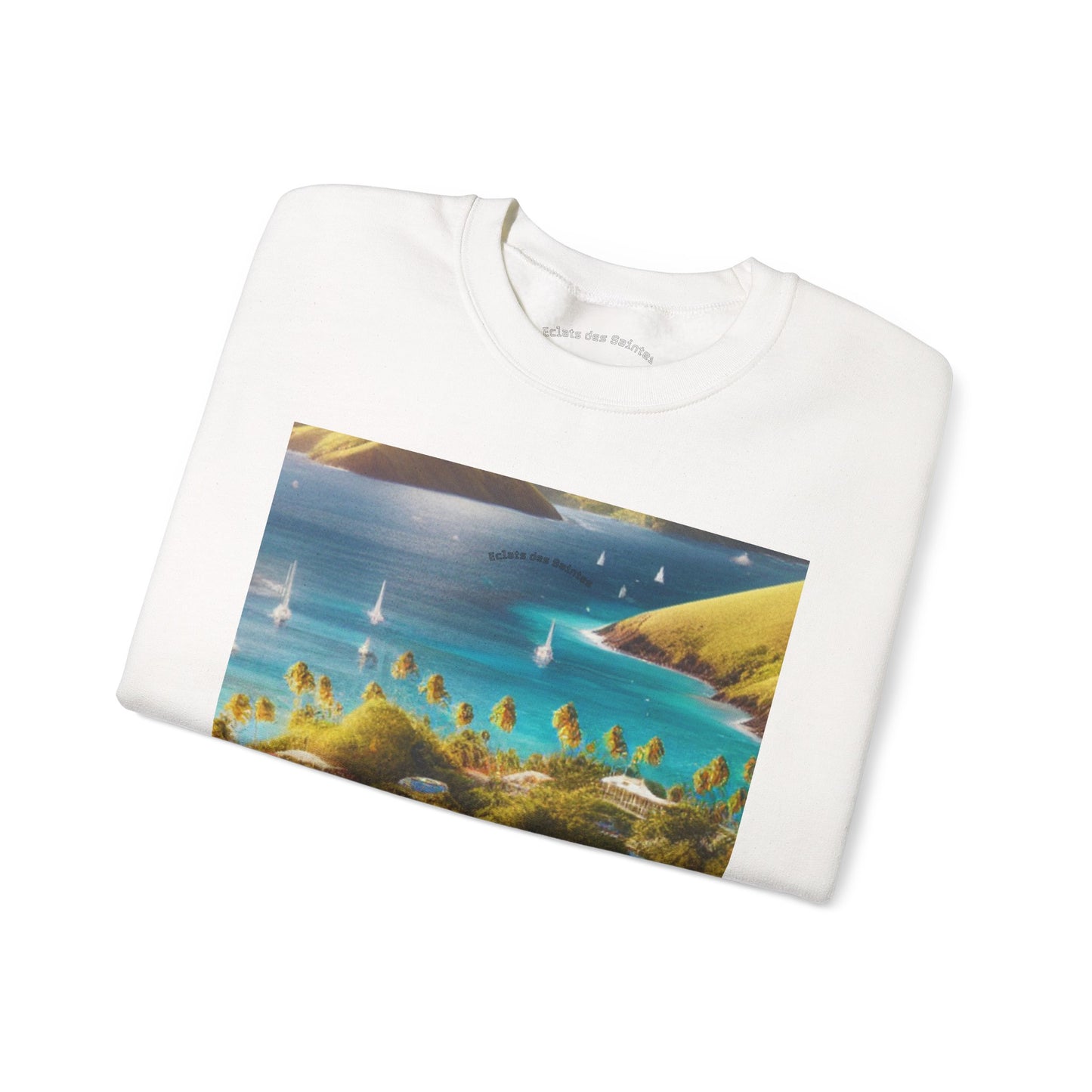 Tropical Paradise Sweatshirt, Cozy Crewneck for Beach Lovers, Perfect for Travel, Summer Vibes, Gift for Friends