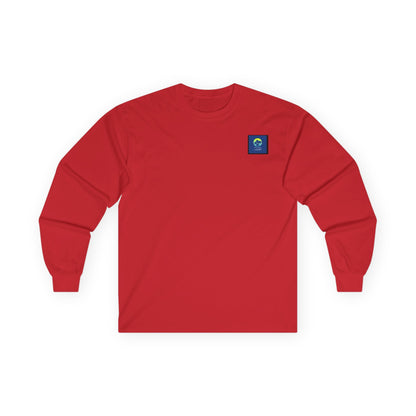 Iguana Art Long Sleeve Tee, Unisex Cotton Shirt, Eco-Friendly Gift, Nature Lover Apparel, Unique Wildlife Wear