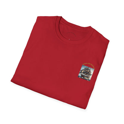T-shirt unisexe style bateau pirate vintage | Vêtements nautiques, cadeaux pour marins, tenues d'été, vêtements décontractés, t-shirts d'aventure