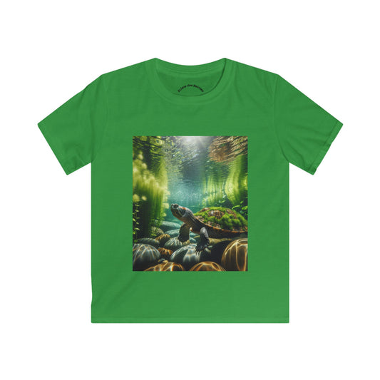 T-shirt aventure sous-marine pour enfant, t-shirt tortue mignon, vêtements vie océanique, cadeaux pour petits explorateurs, t-shirt amusant pour l'été