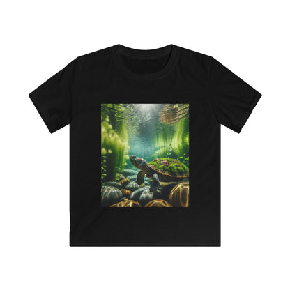 T-shirt aventure sous-marine pour enfant, t-shirt tortue mignon, vêtements vie océanique, cadeaux pour petits explorateurs, t-shirt amusant pour l'été
