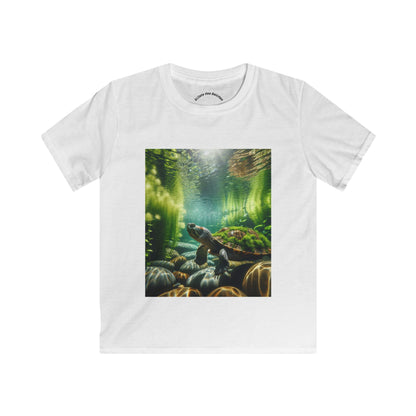 T-shirt aventure sous-marine pour enfant, t-shirt tortue mignon, vêtements vie océanique, cadeaux pour petits explorateurs, t-shirt amusant pour l'été