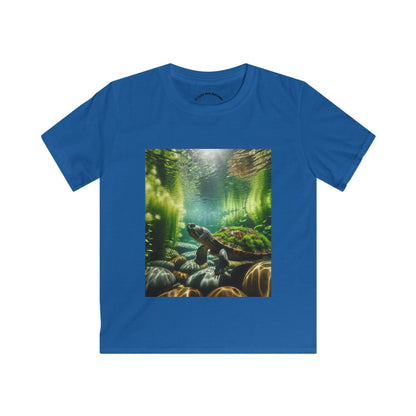 T-shirt aventure sous-marine pour enfant, t-shirt tortue mignon, vêtements vie océanique, cadeaux pour petits explorateurs, t-shirt amusant pour l'été
