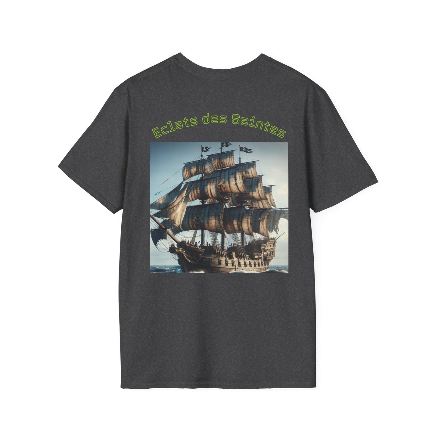 T-shirt unisexe style bateau pirate vintage | Vêtements nautiques, cadeaux pour marins, tenues d'été, vêtements décontractés, t-shirts d'aventure
