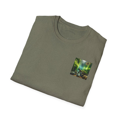 Ocean T-Shirt, Beach Wear, Turtle Design Tee, Nature Lover Gift, Diving Adventure Shirt