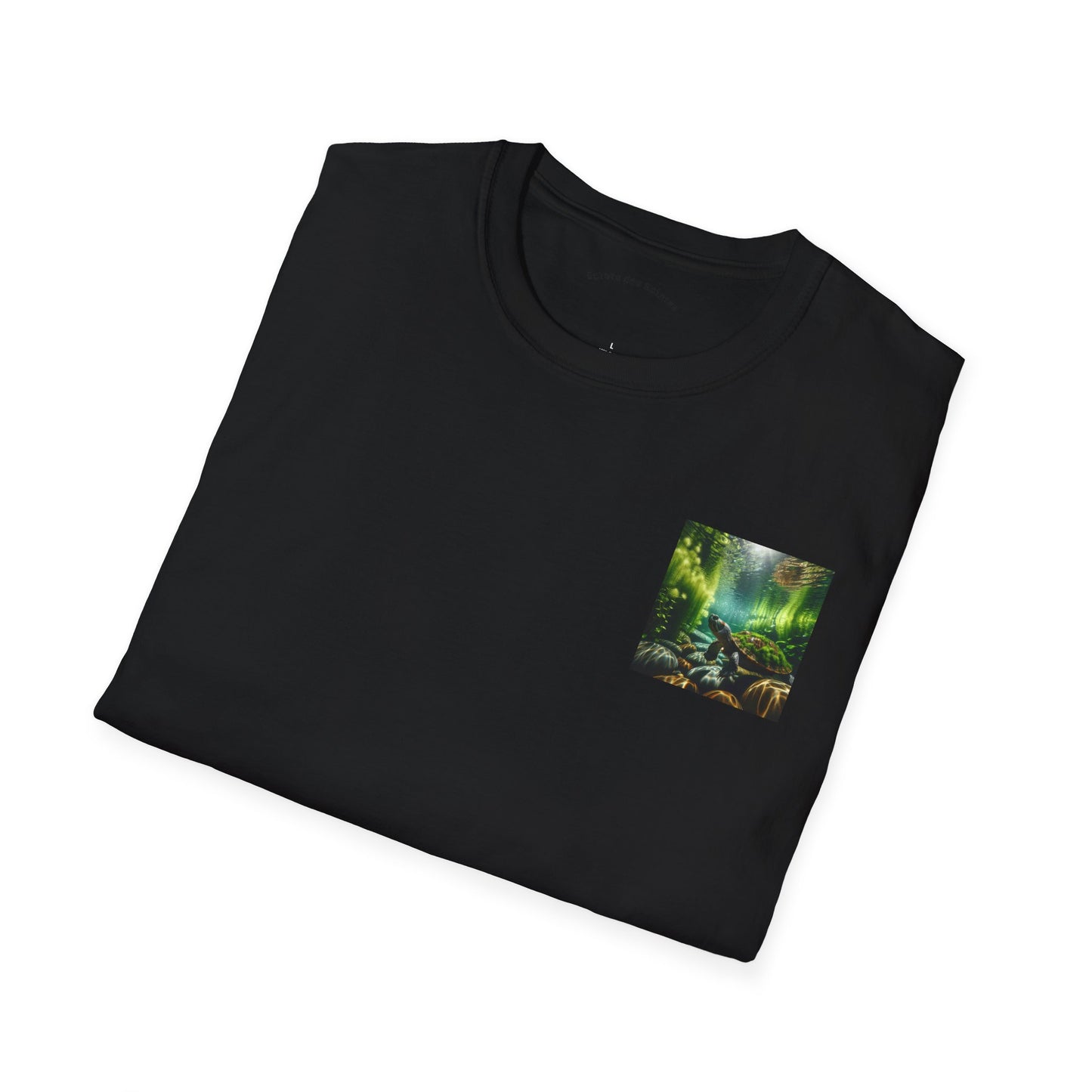 Ocean T-Shirt, Beach Wear, Turtle Design Tee, Nature Lover Gift, Diving Adventure Shirt
