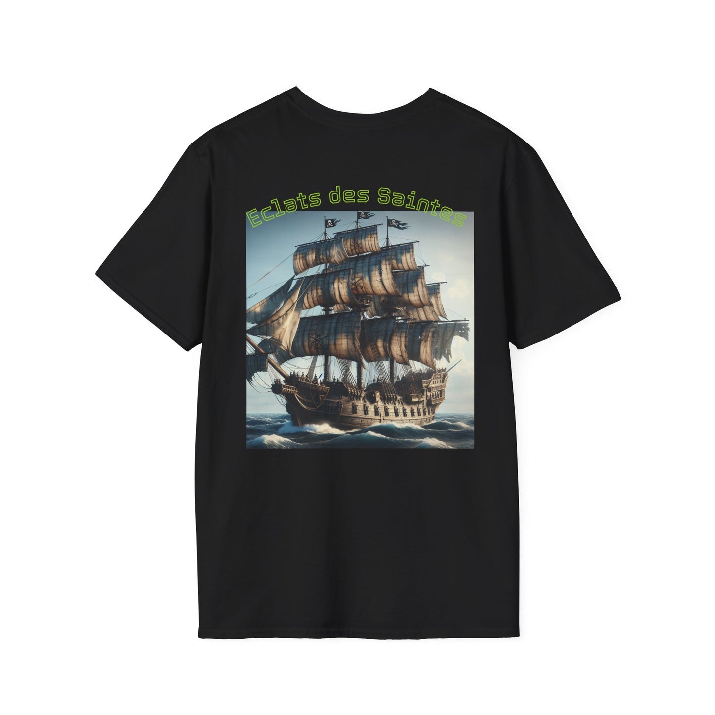 T-shirt unisexe style bateau pirate vintage | Vêtements nautiques, cadeaux pour marins, tenues d'été, vêtements décontractés, t-shirts d'aventure
