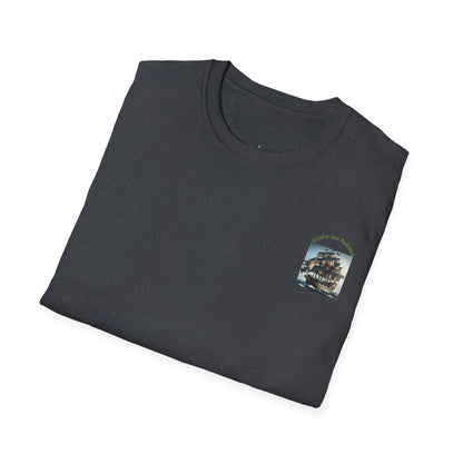 T-shirt unisexe style bateau pirate vintage | Vêtements nautiques, cadeaux pour marins, tenues d'été, vêtements décontractés, t-shirts d'aventure