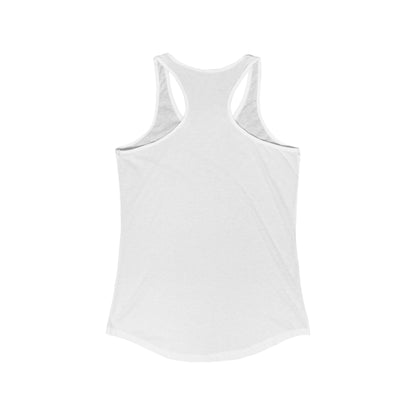 Shark Graphic Racerback Tank Top, Summer Swim Top, Beachwear, Cute Workout Shirt, Shark Enthusiast Gift, Ocean Lover Tee