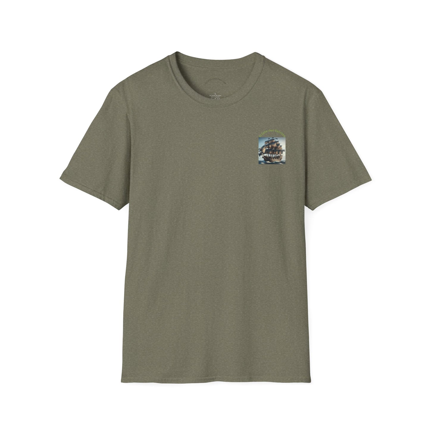 T-shirt unisexe style bateau pirate vintage | Vêtements nautiques, cadeaux pour marins, tenues d'été, vêtements décontractés, t-shirts d'aventure
