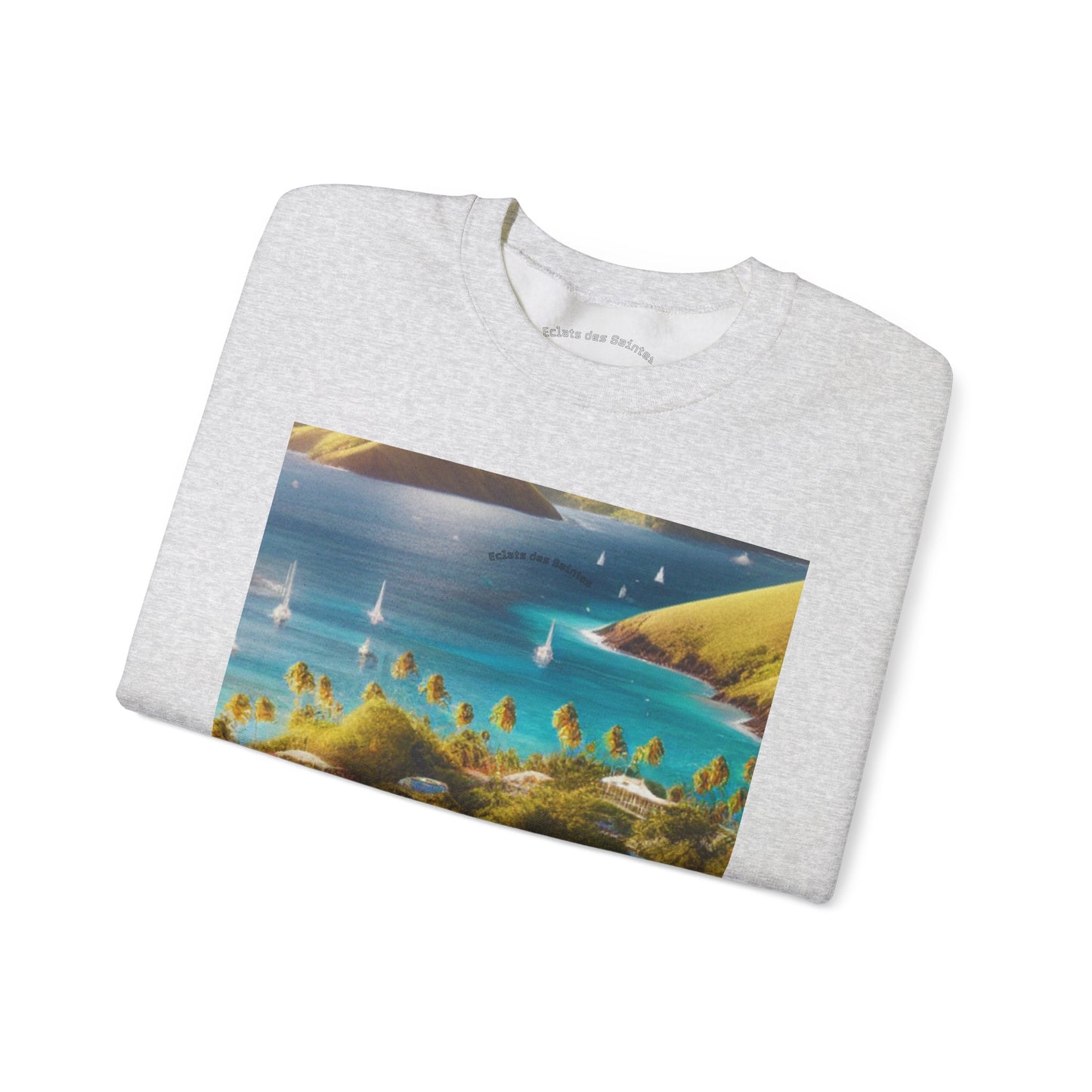 Tropical Paradise Sweatshirt, Cozy Crewneck for Beach Lovers, Perfect for Travel, Summer Vibes, Gift for Friends